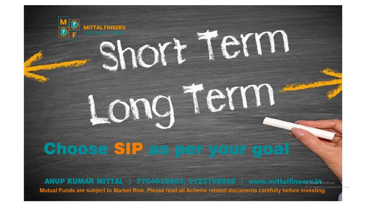 SHORT TERM OR LONG TERM GOAL