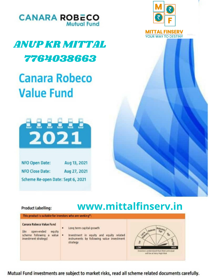 CANARA ROBECO VALUE FUND NFO