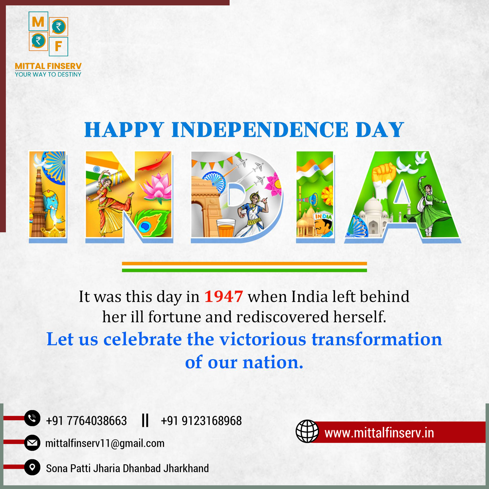HAPPY INDEPENDENCE DAY
