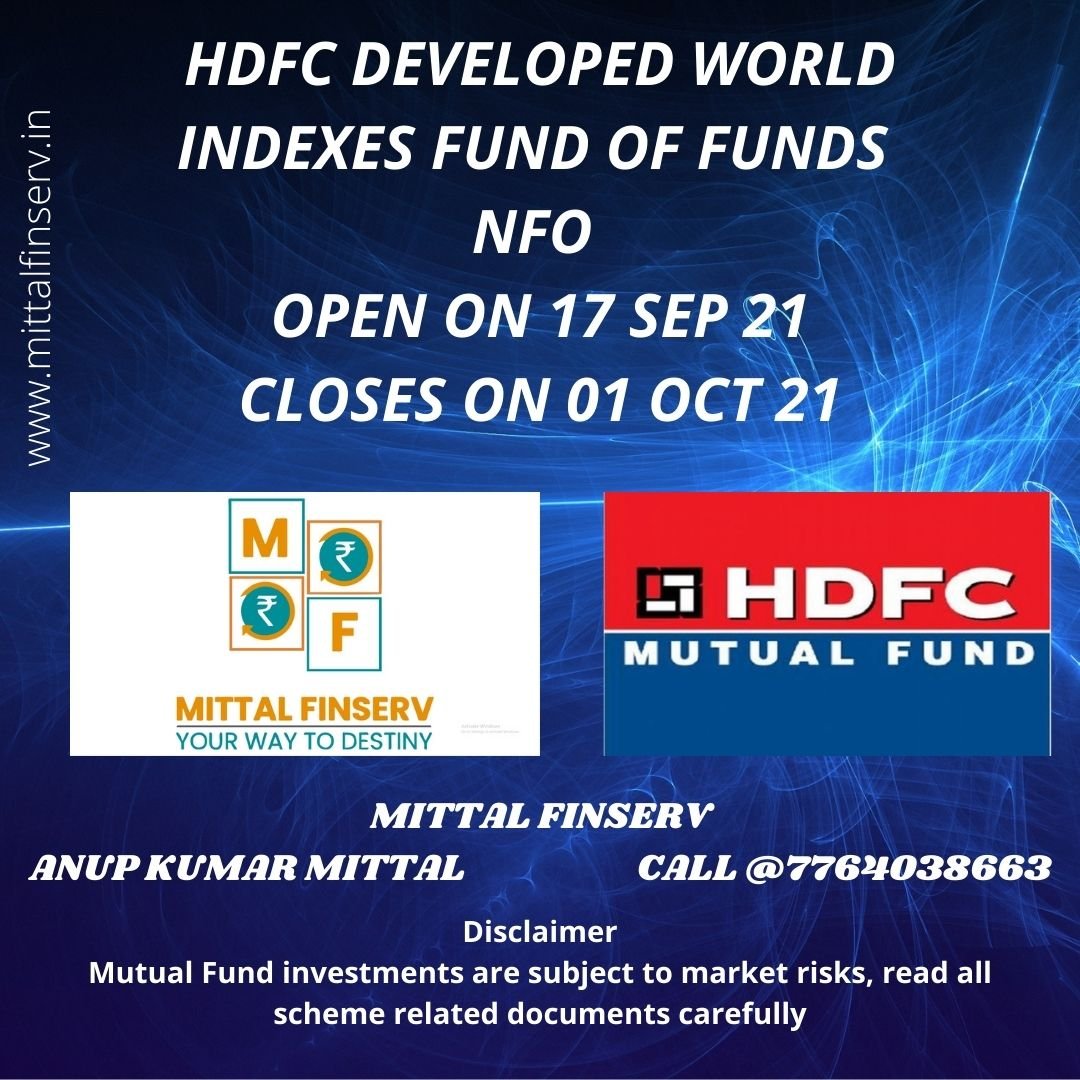 HDFC DEVELOPED WORLD INDEXES FUND OF FUNDS